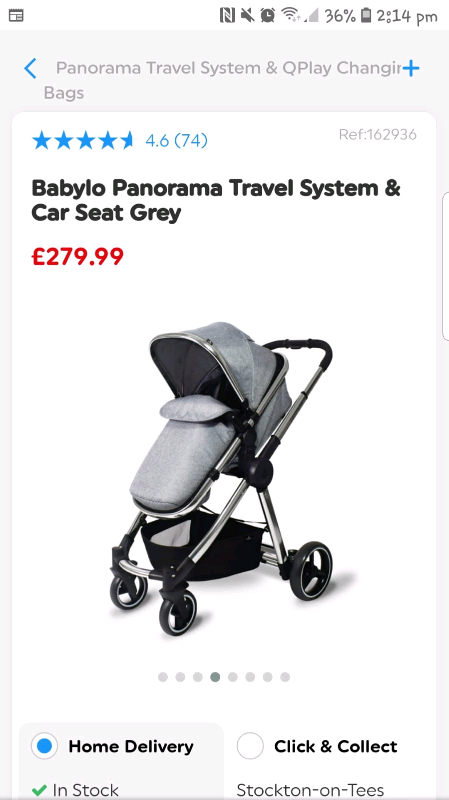 panorama pushchair